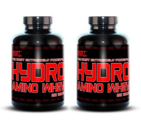 BEST NUTRITION  Hydro amino  1+1 zadarmo 500g+500g
