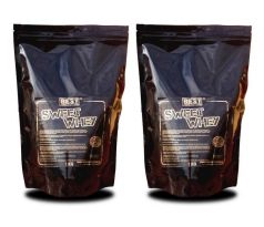BEST NUTRITION Sweet Whey  instant 1+1 zadarmo 1000g + 1000g