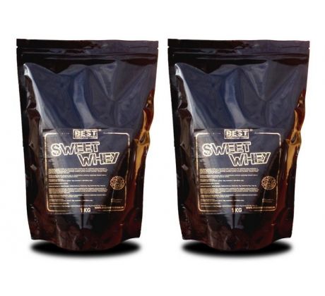 BEST NUTRITION Sweet Whey  instant 1+1 zadarmo 1000g + 1000g