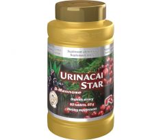 URINACAI STAR, Účinné látky pre zdravé močové ústrojenstvo, Starlife 60 tbl