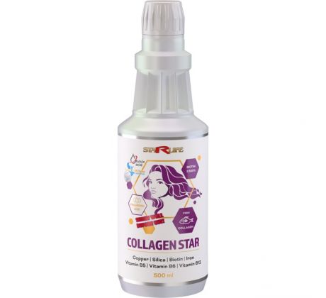 COLLAGEN STAR, Profesionálna starostlivosť o pleť, pokožku, vlasy a nechty, Starlife 500 ml