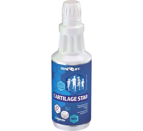 CARTILAGE STAR - pre podporu kĺbov a kĺbových chrupaviek, proti artróze a artritíde, Starlife 500 ml