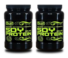 BEST NUTRITION Sójový izolát instant Soy Protein Isolate 1+1 zadarmo 1000g + 1000g