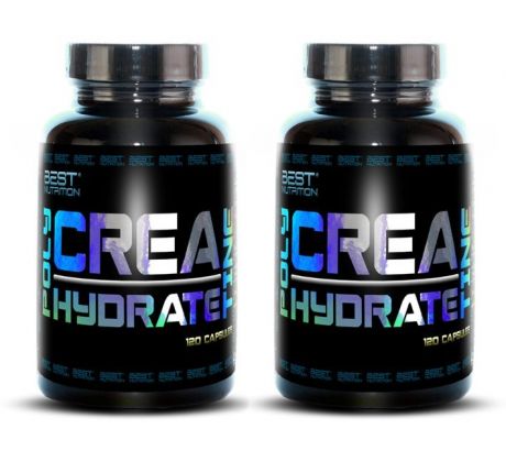 BEST NUTRITION Polyhydrate Creatine 1+1 zadarmo 120 tabliet