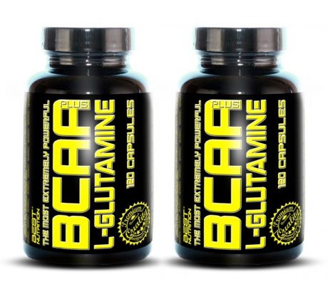 BEST NUTRITION BCAA 1 Glutamin 120 a 250 tabliet 1+1 zadarmo