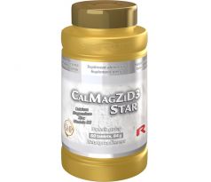 CalMagZiD3 STAR - vápnik, horčík, zinok a vitamin D, pre podporu celého organizmu, Starlife 60 tabl
