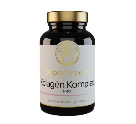 Kolagén Komplex Pro, kapsule s kyselinou hyalurónovou 60 kapsúl. Prémiová omladzujúca formula pre krásu