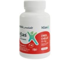 Zinok 15mg v chelátovej väzbe, 90 tabliet