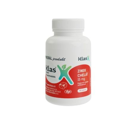 Zinok 15mg v chelátovej väzbe, 90 tabliet