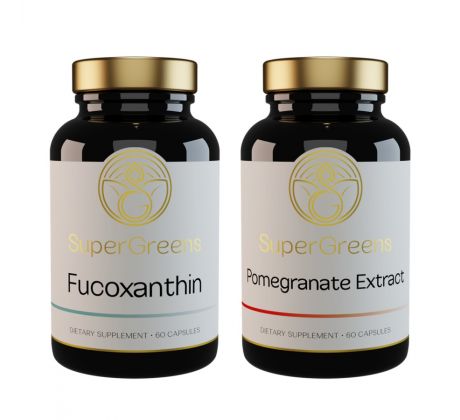 SuperGreens Sada na spaľovanie tukov Podporuje spaľovanie tukov a zrýchľuje metabolizmus