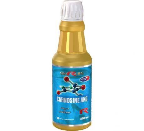 CARNOSINE AKG STAR Karnozín, označovaný aj ako „látka dlhovekosti“ 250 ml