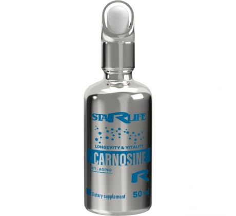 CARNOSINE DROPS Karnozín, označovaný aj ako „látka dlhovekosti“ 50 ml