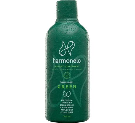 Harmonelo Green - upokojuje zažívanie a pôsobí silne prebioticky 500 ml