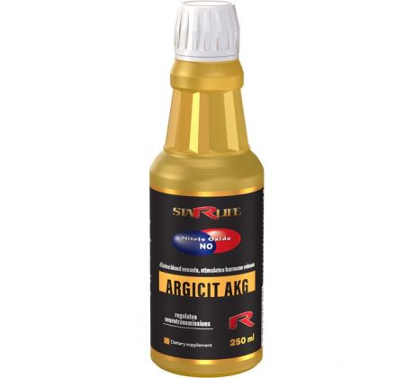 ARGICIT AKG STAR - oxid dusnatý ako signálna molekula v kardiovaskulárnom systéme, Starlife, 250 ml