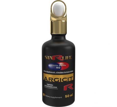 ARGICIT DROPS - oxid dusnatý ako signálna molekula v kardiovaskulárnom systéme, Starlife, 50 ml