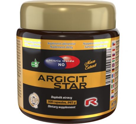 ARGICIT STAR - oxid dusnatý ako signálna molekula v kardiovaskulárnom systéme, Starlife, 300 kaps