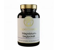Magnézium-bisglycinát Najlepšie vstrebateľná forma magnézia na podporu nervového systému a svalov 60 kaps