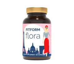 FitForm Flora Špeciálny probiotický prípravok obsahujúci špecifické bakteriálne kmene 60 kaps