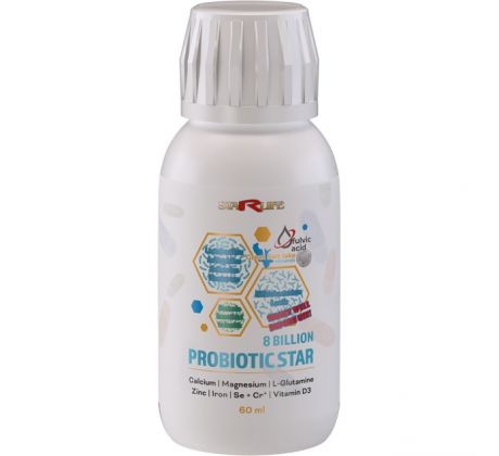 PROBIOTIC STAR - Zdravá črevná mikroflóra a silný imunitný systém. Starlife 60 ml