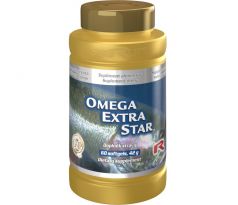 OMEGA EXTRA STAR - udržanie normálnej činnosti mozgu a normálneho stavu zraku, Starlife 60 kapsúl