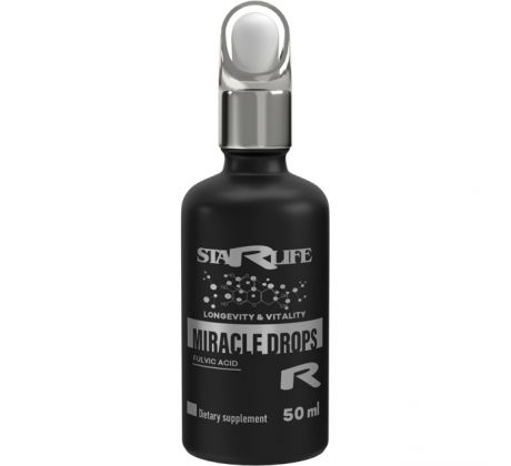 MIRACLE DROPS - očisťujú telo od toxických látok a ťažkých kovov, Starlife 50 ml