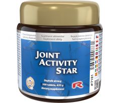 JOINT ACTIVITY STAR - výživa pre celý kĺbový systém; chrupavky, kosti, väzivo a šlachy. Starlife 300 kapsúl