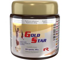GOLD STAR - ku zvýšeniu zdatnosti, povzbudeniu vitality a celkovej výkonnosti. Starlife 300 kapsúl