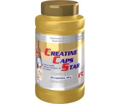 CREATINE CAPS STAR - Kreatín zvyšuje fyzickú výkonnosť, slúži ako rýchly a efektívny zdroj energie. Starlife 60 kapsúl