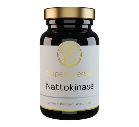 Nattokináza 2000 FU Proti kŕčovým žilám, na kardiovaskulárne ochorenia 60 kaps 50 % zľava