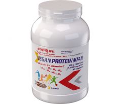 VEGAN PROTEIN STAR, skvelý poteín pre vegánov a vegetarianov, Starlife 1000 g