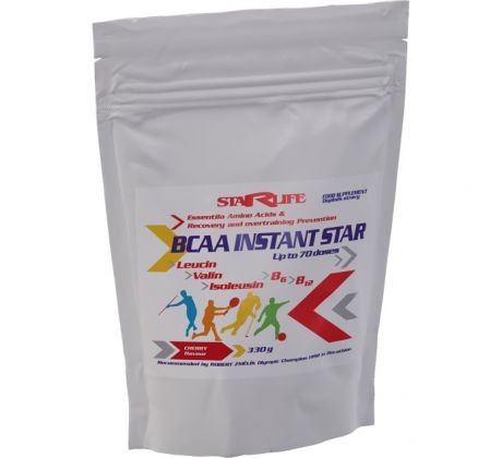 BCAA INSTANT STAR 8 000 mg BCAA (2:1:1), Starlife 330 g