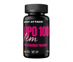 Body Attack Lipo 100 FEM 60vcaps