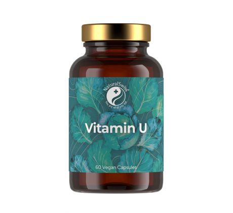 Swiss Vitamin U pre zdravú črevnú sliznicu a proti refluxu